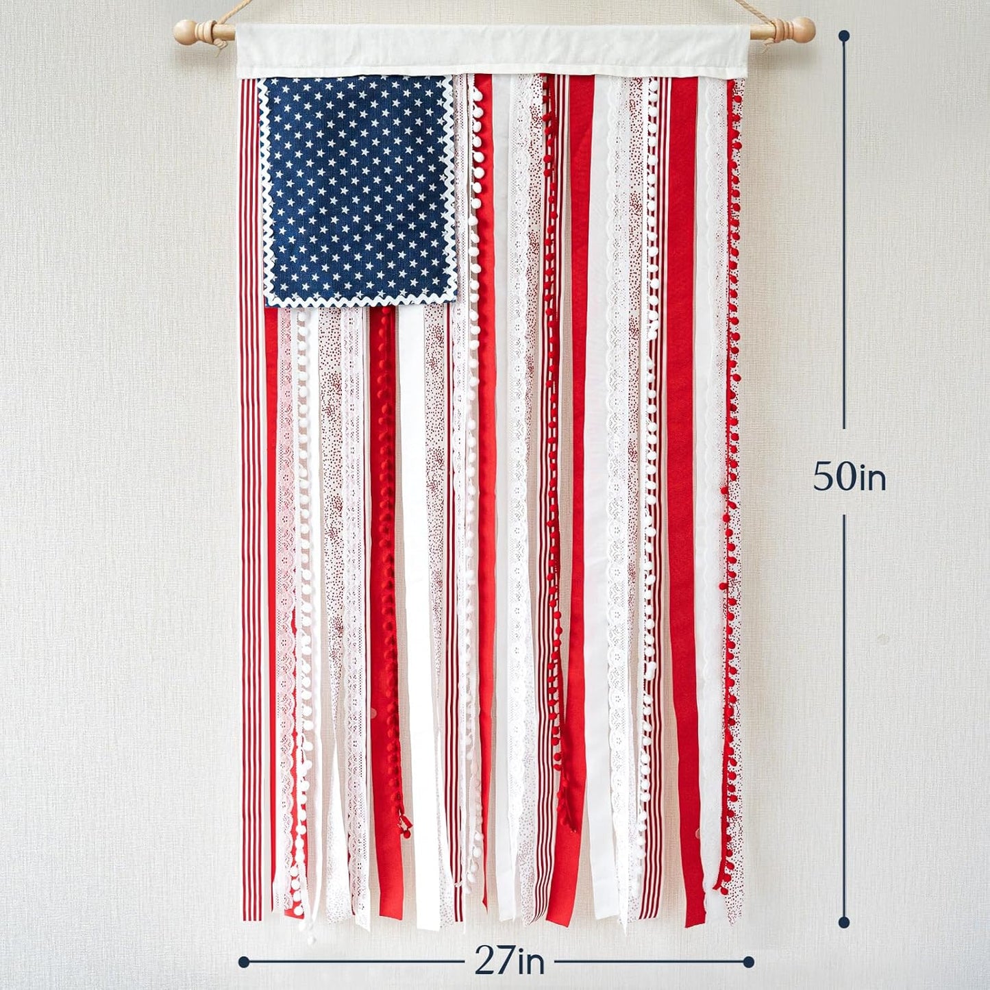 Rustic American Flag Banner™