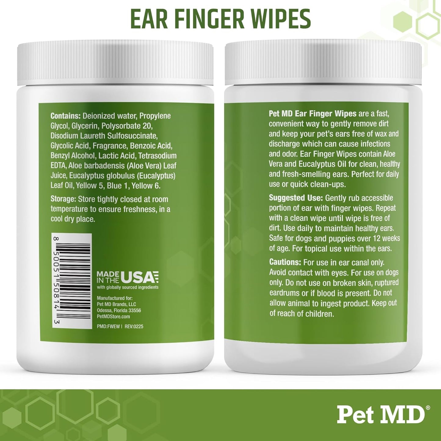 Pet Ear Cleaning Wipes™