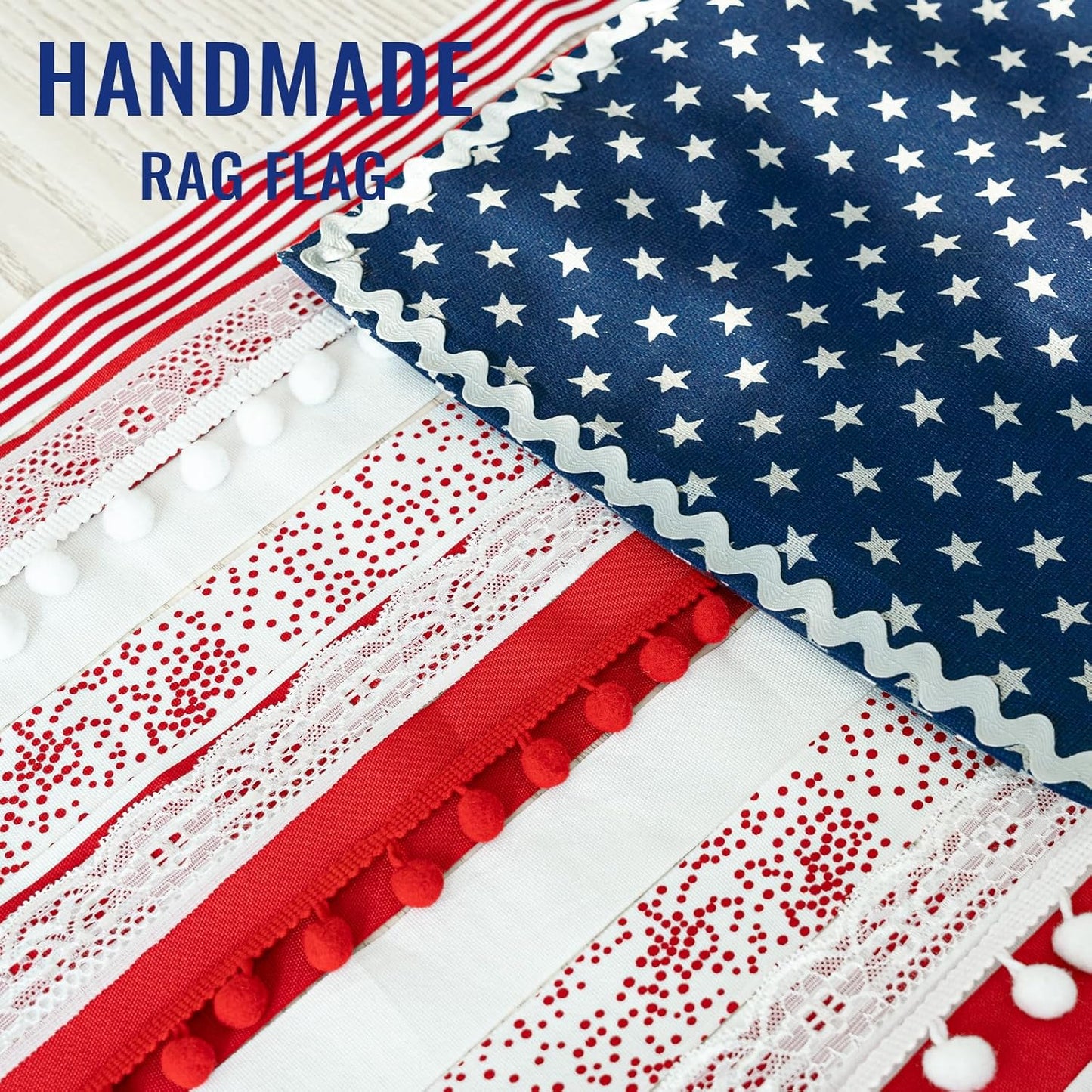 Rustic American Flag Banner™