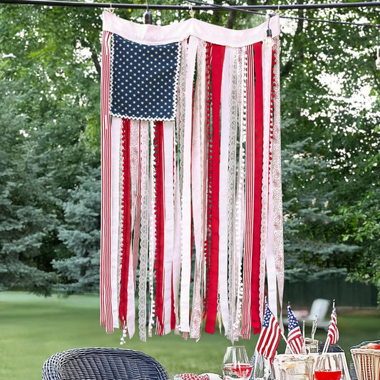 Rustic American Flag Banner™