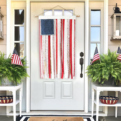 Rustic American Flag Banner™